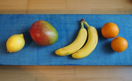 Frutas para el blanqueamiento de Dientes casero